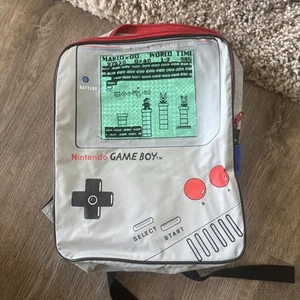 Super Mario Land Nintendo Game Boy Promotional Kid's Backpack *RARE* VGC - Picture 1 of 5