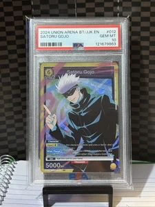 Union Arena Ue03Bt/Jjk Jujutsu Kaisen 012 Satoru Gojo Super Rare SR PSA 10 GEM - Picture 1 of 2