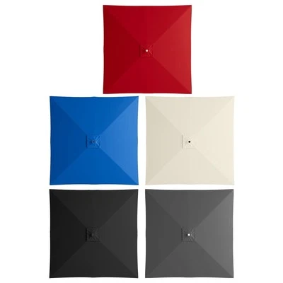 Outdoor Umbrella Cover Backyard Shade 160g Polyester Fabric 4-rib Design - image 1 of 4