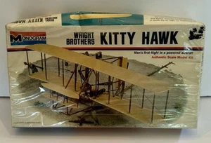Monogram Model Kit Wright Brothers Kitty Hawk Model Kit 5030 Sealed in Box - Picture 1 of 6