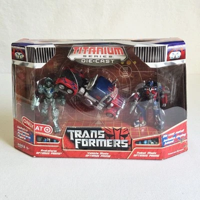 Transformers Titanium Series Diecast Optimus Prime Target Exclusive (pkg. wear) - Image 1 of 4