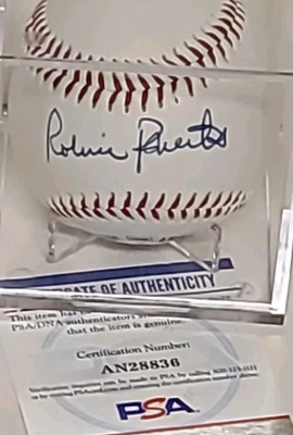 PSA/DNA ROBIN ROBERTS Signed Carolina League All-Star Game Baseball-HOF-PHILLIES - Image 1 of 4