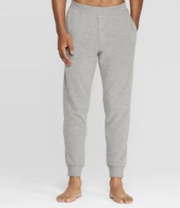 Men's Knit Jogger Pajama Pants - Goodfellow & Co Gray Size Large - Picture 1 of 2