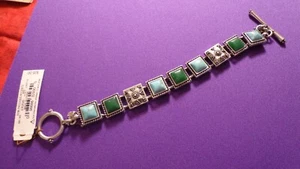 LUCKY BRAND SEMI PRECIOUS ACCENTS BRACELET LADYS LADIES TEEN FASHION JEWELRY GEM - Picture 1 of 7