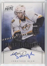 2011-12 Panini Prime Prime Signatures /99 Jonathon Blum #34 Rookie Auto RC