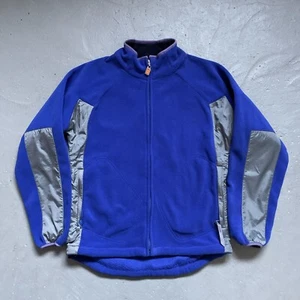 Vintage Alphanumeric Fleece Full Zip Jacket 1990s-Y2K Skate Streetwear S-M - Picture 1 of 10