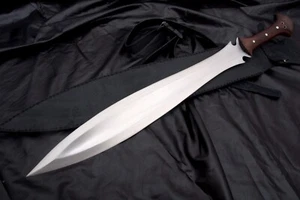 21 inches Celtic Leaf sword-Custom Sword-Hunting,Camping,Tactical Sword,Handmade - Picture 1 of 8