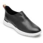 Rockport Womens Black Lifestyle Slip-On Sneakers Shoes 6 Medium (B,M) BHFO 6591