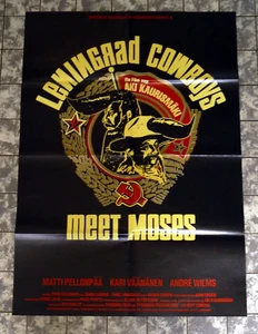 LENINGRAD COWBOYS MEET MOSES * A1-FILMPOSTER Kino - Ger 1-Sheet ´94 Pellonpää - Bild 1 von 1