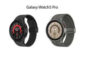 ✨Samsung Galaxy Watch5 Pro 45mm R925N GPS + WLAN + Bluetooth Grau - Top - Bild 1 von 4