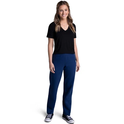 Pantalones deportivos Fruit of the Loom para mujer Eversoft parte inferior abierta nuevos Foto 1 de 4