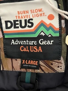 DEUS EX MACHINA SCOUT PUFFER JACKET XL MEN $269 Retail NEW WITH TAGS! - Picture 1 of 9