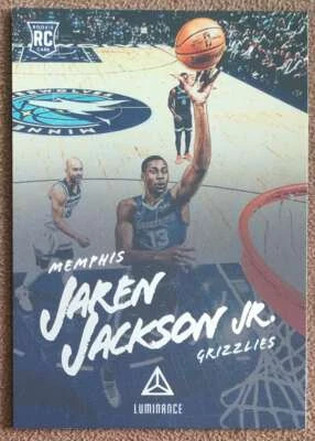 2018-19 Panini Chronicles Luminance Jaren Jackson Jr. Rookie Memphis Grizzlies - Image 1 of 2