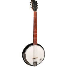 Gold Tone Ac-6 Acoustic Composite Banjo Guitar With Pickup and Gig Bag