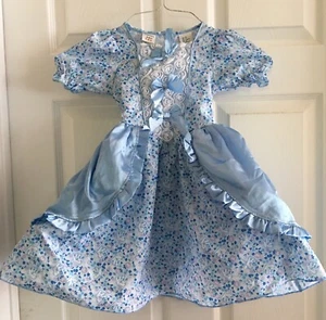 Authentic Kids Li'l Bo Peep LITTLE PO PEEP LAMB Blue Dress Costume for Girls 2T - Picture 1 of 4