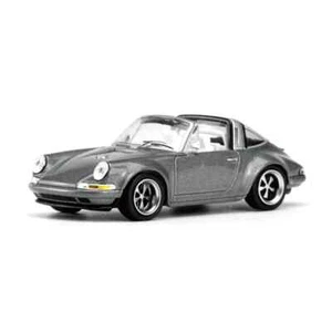 Pop 1/64 Die Cast PORSCHE TARGA Singer Model Car -GUN - BLACK Box - Picture 1 of 24