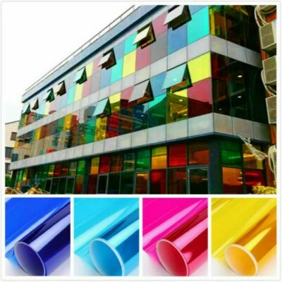 Selbstklebend Fenster Folie Wärmedämmung Sonne Block Glas Sticker Reflektierend - Bild 1 von 4