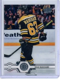 2021-22 Upper Deck Brad Marchand 14 Clear Cut Boston Bruins - Picture 1 of 1