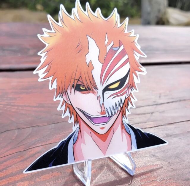 Set of 2 Bleach transparent pouches (Ichigo & Ichigo Vasto Lorde) - momozaru