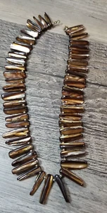 Collana Slice Stick Punti Perline Necessita di Fibbia - Foto 1 di 5