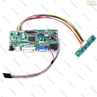 LP156WH4 1366X768 15.6" panel HD-MI VGA DVI LED LVDS LCD controller board kit - Image 1 of 3