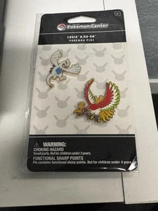 Lugia Ho-oh Set Spille Metallo Pokemon Center 2018 Sigillato Rarissimo Pikachu - Foto 1 di 6