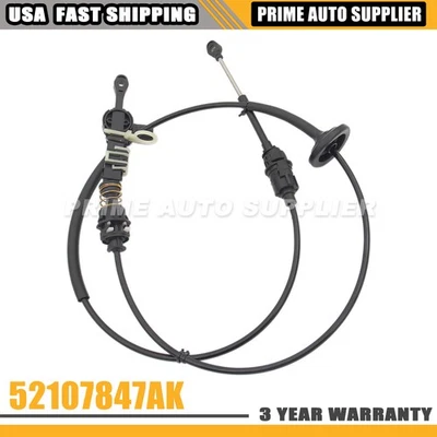 Transmission Gear Shifter Control Cable 52107847AK For Dodge Ram 1500 2500 3500 Foto 1 de 4