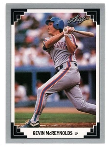 Kevin McReynolds - New York Mets (Baseball Card) 1991 Leaf # 151 Mint - Picture 1 of 1