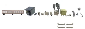 TOMYTEC Scenery Collection Scenery Accessories 134 Rooftop Accessories All-in-On - Picture 1 of 5