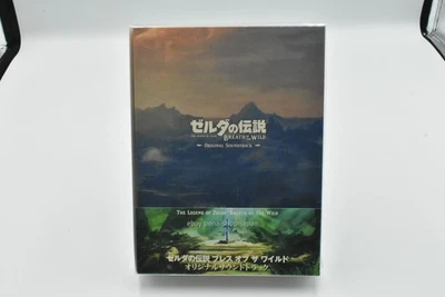OST The Legend Of Zelda: Breath Of The Wild Original Soundtrack CD BOX JAPAN Foto 1 de 2