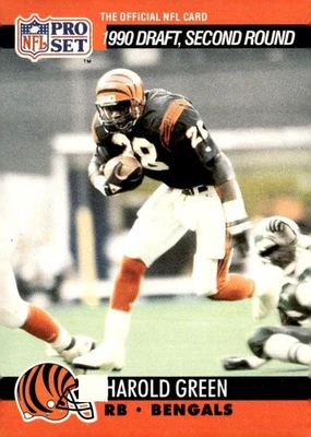 1990 Pro Set #707 Harold Green Rookie - Image 1 of 2