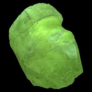 Lavender Translucent Art Glass Cullet Glowing Manganese Slag Glass #5GX135 - Picture 1 of 8
