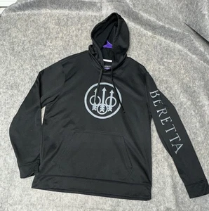 Beretta Trident Performance Felpa con Cappuccio da Caccia Nera Taglia Large - (47-12) - Foto 1 di 6