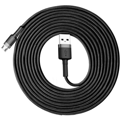 Baseus USB-micro USB 2A 3m double-sided long cable - Image 1 of 4