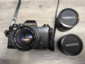 Yashica FR1 FR I 35mm SLR Film Camera Contax Two Lens - Picture 1 of 9