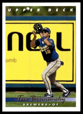 1993 Upper Deck Tom Brunansky Milwaukee Brewers #806 - Image 1 of 2
