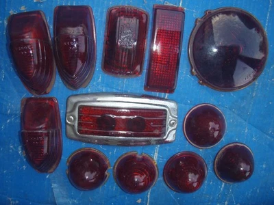 LOTE DE LENTES DODGE CHRYSLER PLYMOUTH DESTOTO FORD CHEVY GM vintage años 40 1950 Foto 1 de 3