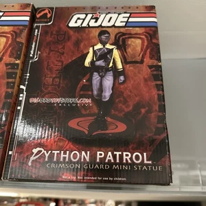 GIJoe Mini Statue MISB Python Crimson Guard Exclusive 2/68 - Bild 1 von 2