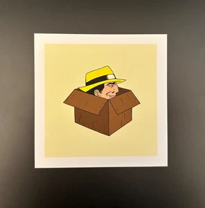 Alex Pardee "Dick Tracing" Dick Tracy Serie zwei | mehrere Kunstdrucke 5x5 - Bild 1 von 2