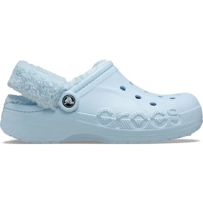Zapatillas zueco Crocs para adultos con correa de pelusa forradas en Baya Foto 1 de 4
