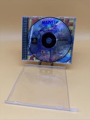 Marvel Vs Capcom Clash Of Super Heroes Ps1 Disc & Incomplete Case - Image 1 of 4