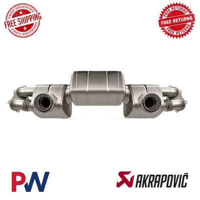 Escape Akrapovic Slip-On Race Line para Porsche 718 Cayman GT4/Spyder 2020-24 Foto 1 de 4