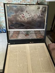 THE ROYAL SCROLL VTG Bible Study Topical Form 1896 Original Palastine *READ* - Picture 1 of 17