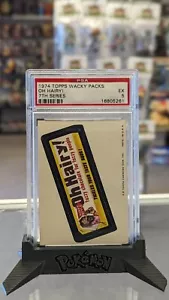 Graded 1974 Topps Wacky Packs 7th Series Oh Hairy! 7th Series PSA 5 - Picture 1 of 2