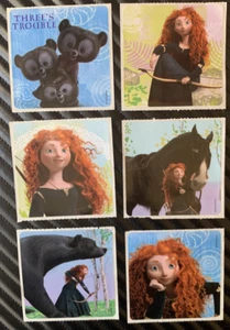 Merida Stickers x 6 - Favours - Birthday Party - Princess Merida Stickers Brave - Picture 1 of 8
