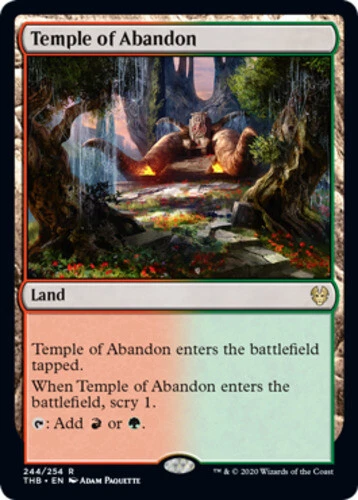 Temple of Abandon ~ Near Mint Theros: Beyond Death MTG Magic UltimateMTG Land Ca - Image 1 of 1