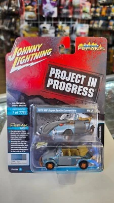 Johnny Lightning Street Freaks Project in Progress R2 #3 1975 VW Super Beetle Foto 1 de 3