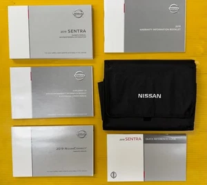2019 Nissan Sentra Owners Owner's Manual Set With Case OEM - Picture 1 of 1