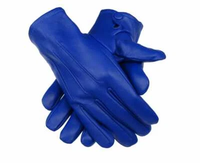 Guantes de vestir para hombre conducción ciclismo piel de cordero genuina sin forro  Foto 1 de 4