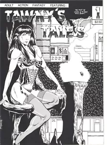 Tawny’s Tales #1 (1980s) Adult Indie Comic B&W Action Fantasy Sci-Fi RARE HTF - Picture 1 of 2